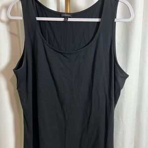 Talbots Black Sleeveless Top